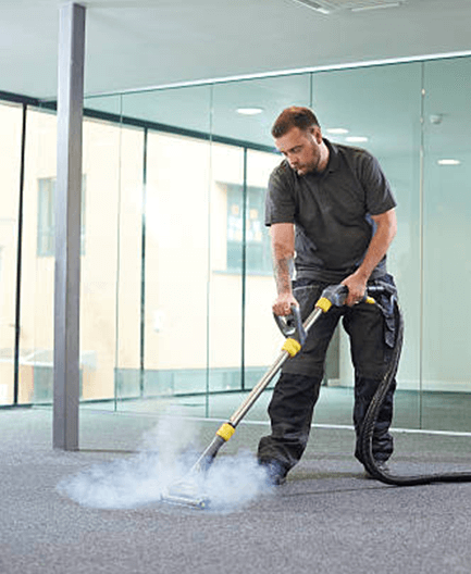 Office steam cleaning